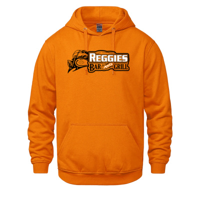 Reggie's Black & White logo Hoodie Thumbnail