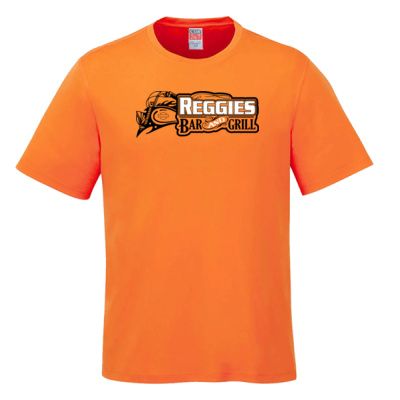 Reggie's Black & White logo Tee Thumbnail